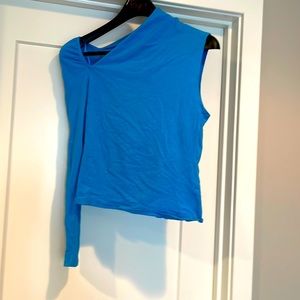 Zara one shoulder top new with tags
